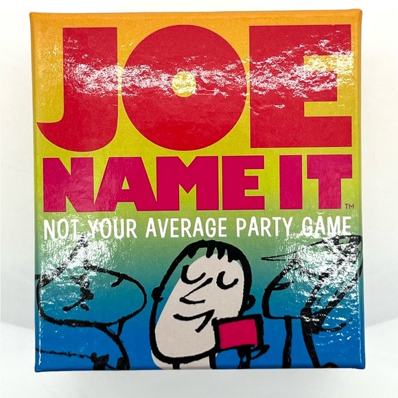 Joe Name It Not Your Average Party Game By Gamewright  COMPLETE - Picture 1 of 3